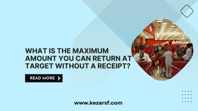 What is the Maximum Amount You Can Return at Target Without a Receipt?