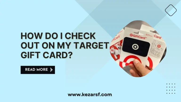 How Do I Check Out on My Target Gift Card?
