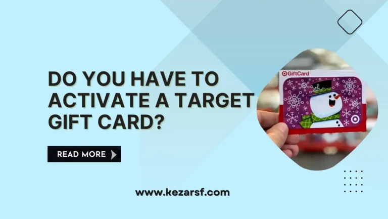Do You Have to Activate a Target Gift Card?