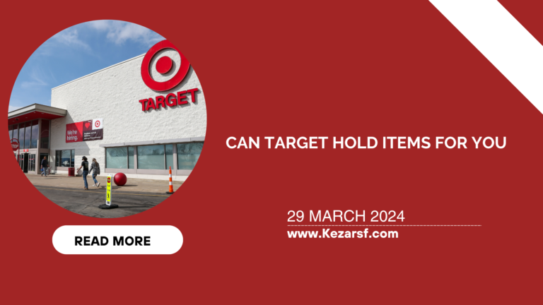 Can Target Hold Items for You?