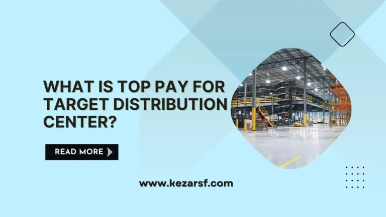 What is Top Pay for Target Distribution Center?