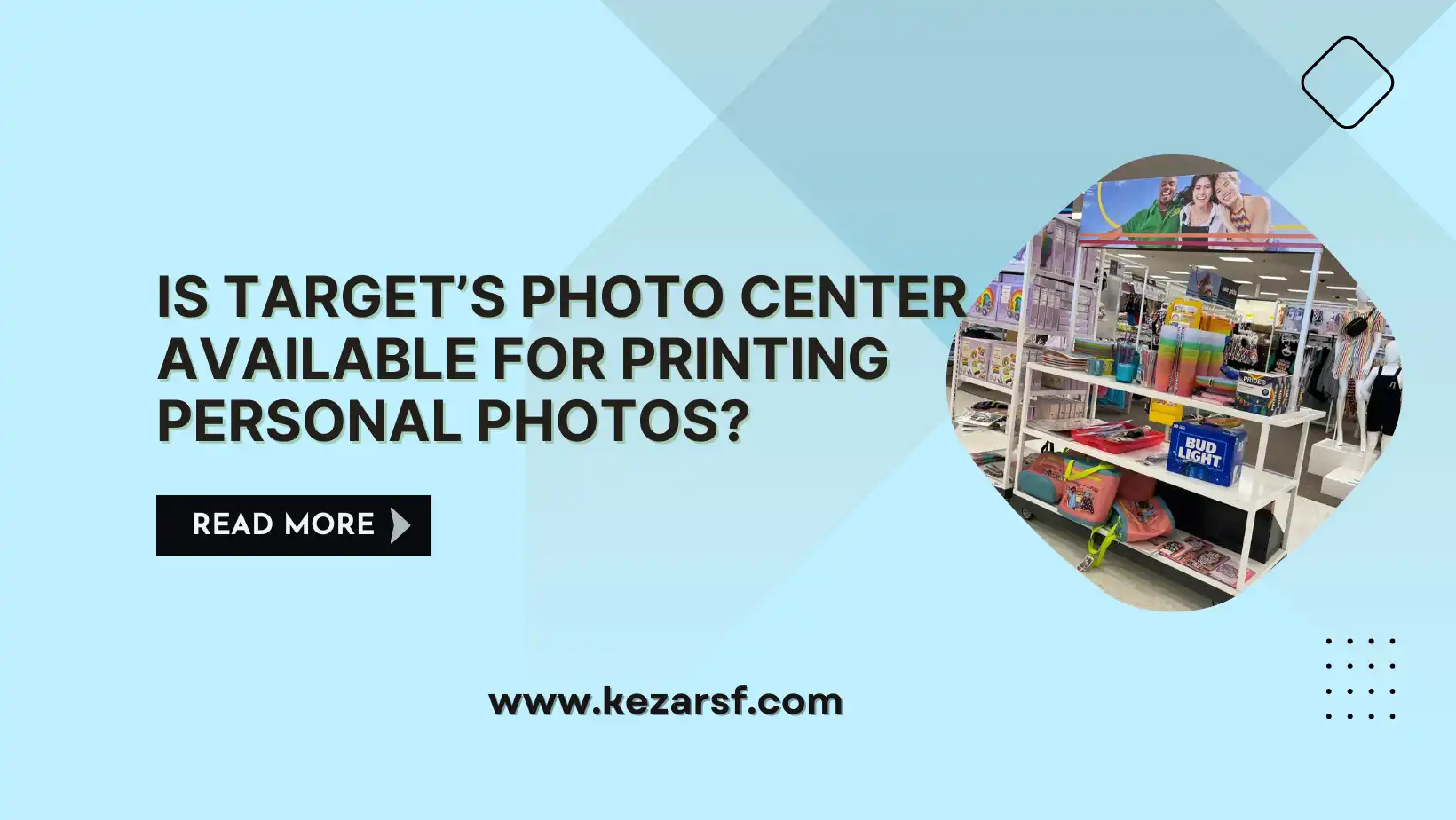 Is Target’s Photo Center Available for Printing Personal Photos?