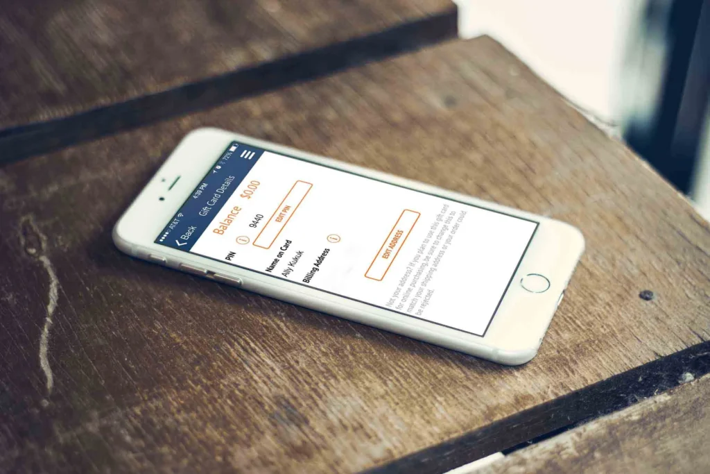 Mobile App for Checking Target Gift Card Balance
