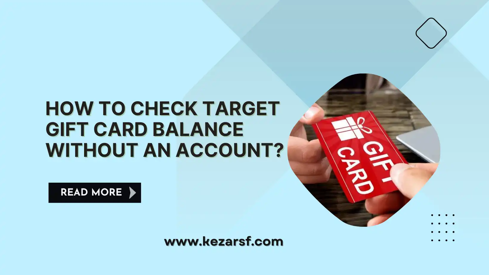 How to check Target gift card balance without an account?
