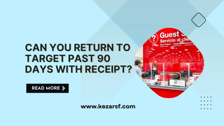 Can You Return to Target Past 90 Days with Receipt?