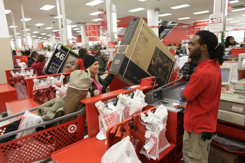 Diverse Product Categories at Target Black Friday