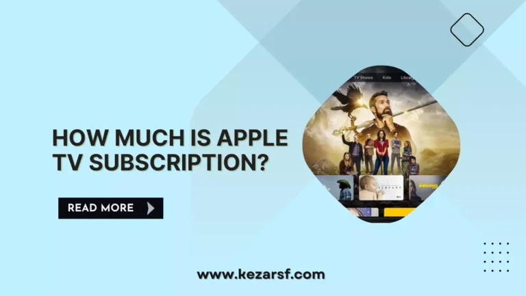 How Much Is Apple TV Subscription?