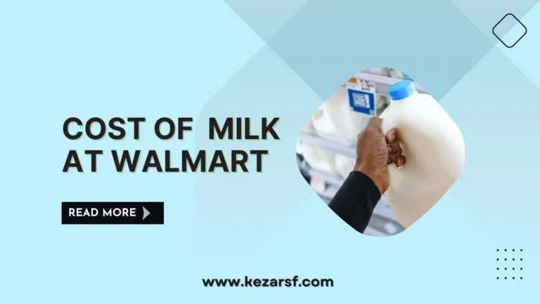 How Much Is Milk At Walmart?