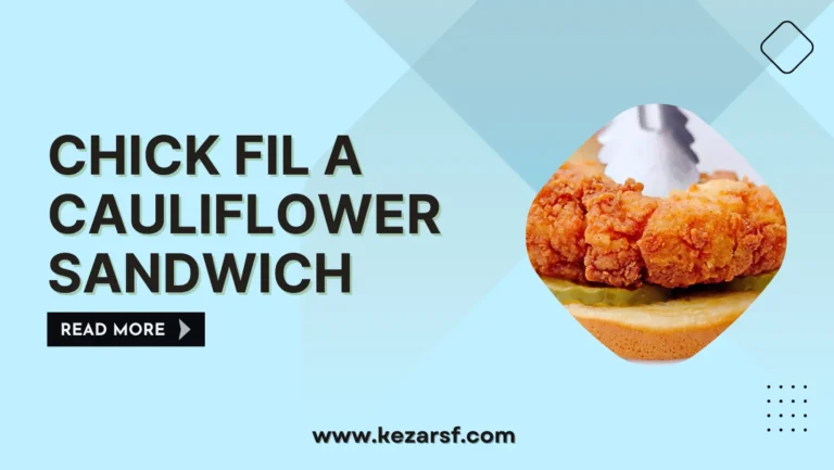 Chick-fil-A Cauliflower Sandwich Recipe