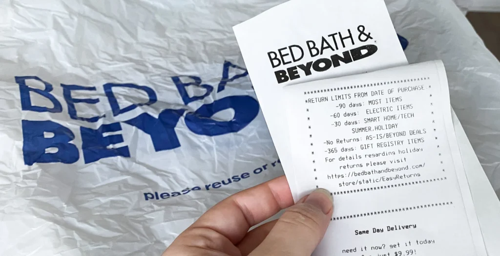 Bed Bath And Beyond Return Policy