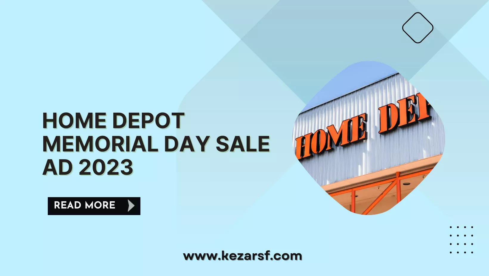 Home Depot Memorial Day Sale ad 2023