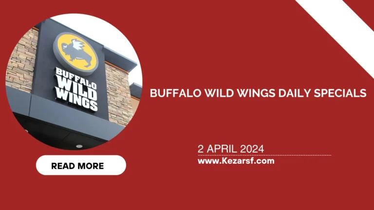 Buffalo Wild Wings Daily Specials: How to Get it