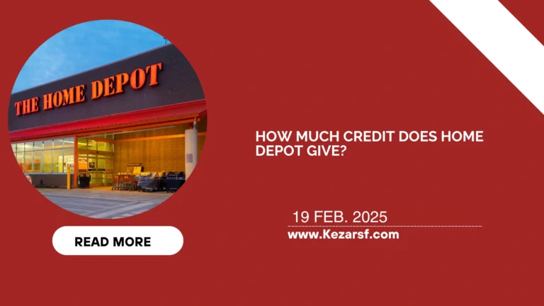 How Much Credit Does Home Depot Give?