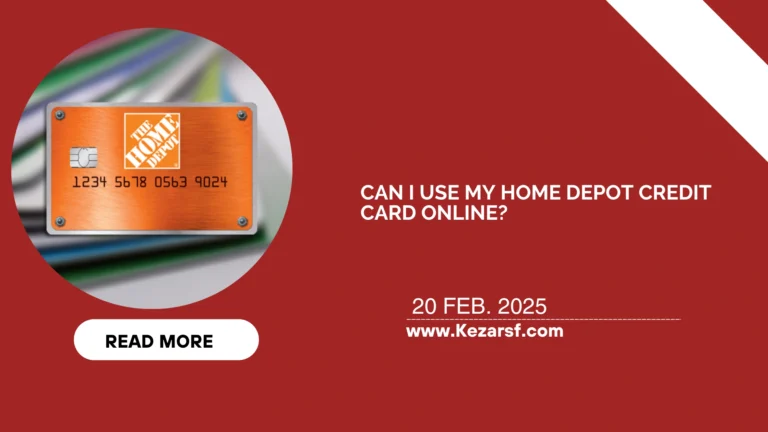 Can I Use My Home Depot Credit Card Online?